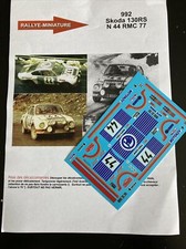 DECALS 1/43 SKODA 130 ZAPALDO
