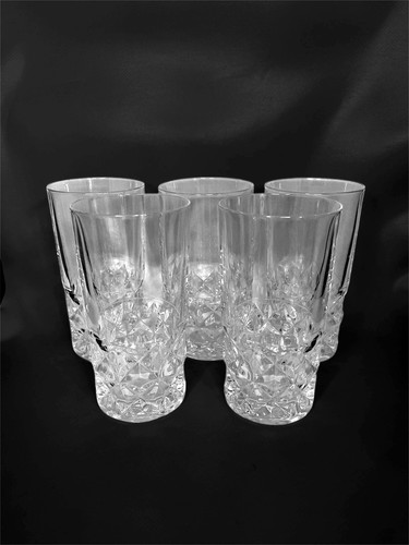 Lot verres hauts cristal - verres,