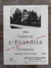 Étiquette Château
