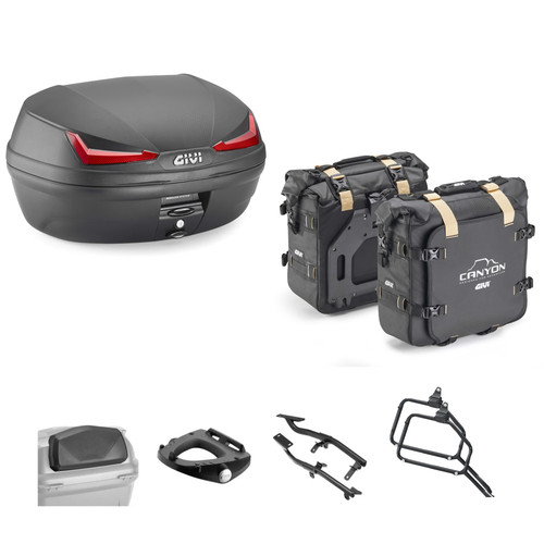 Kit givi coffre - givi, sacs