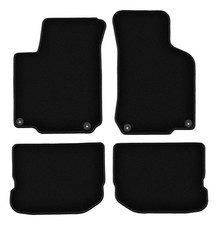 Tapis de sol en velours noir pour Volkswagen Golf IV année 1997-2003 set 4 pcs