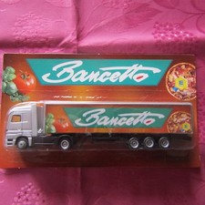 EDEKA advertising truck for BANCETTO PIZZA / original packaging