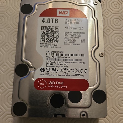 Western digital red 4to - red, disque