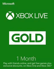 Code Xbox Live Gold  1 mois  -