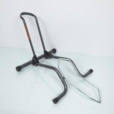 Présentoir support vélo gris