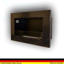 Gel et Cheminée Ethanol Fireplace Caminetti Chimenea Dublin Deluxe Royal Noir