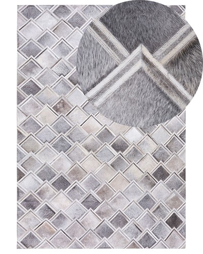 Beliani tapis poil ras - -, à