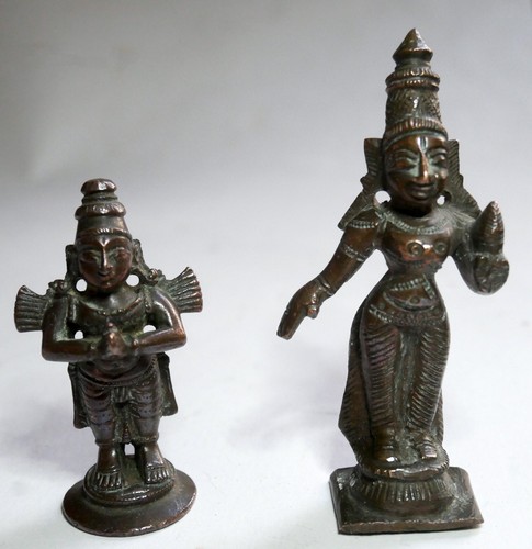 Paire petites statuettes - paire,