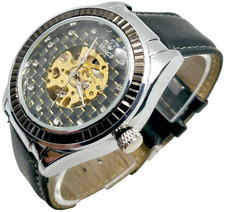 Bellos 40mm 2010s Superbe Montre squelette automatique  AN-G1230 proche neuf
