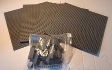 Lot 4 plaques grises 32x32 +