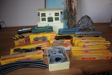 Ensemble train Jouet ancien