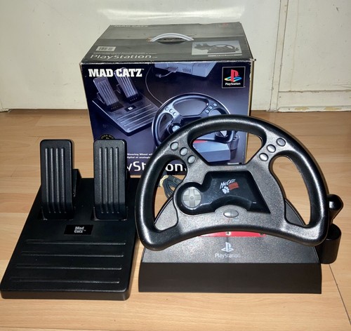 Volant pedalier mad - volant, ps1