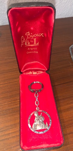 Ancien porte clef médaille - , en