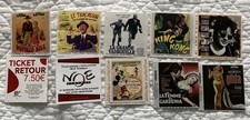 joli lot de 10 tickets cinema