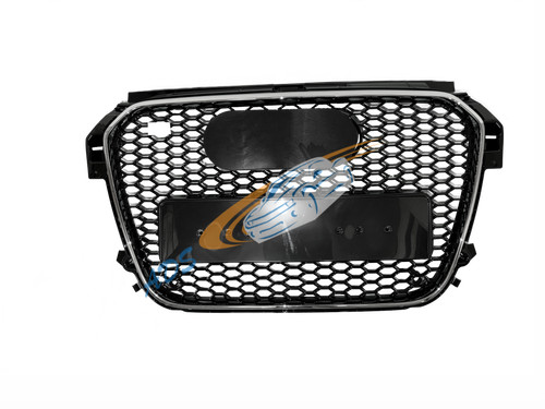 Calandre argent rs1 look audi - calandre,