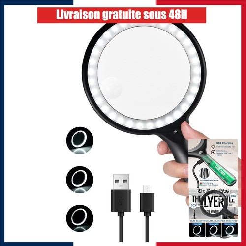 Loupe lecture led 30x - loupe,