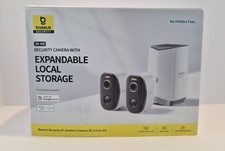Baseus Security N1 Outdoor Camera 2K 2-Cam Kit,  210 Days Battery Life