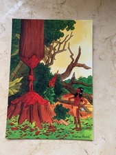 CARTE POSTALE 15X10 TINTIN