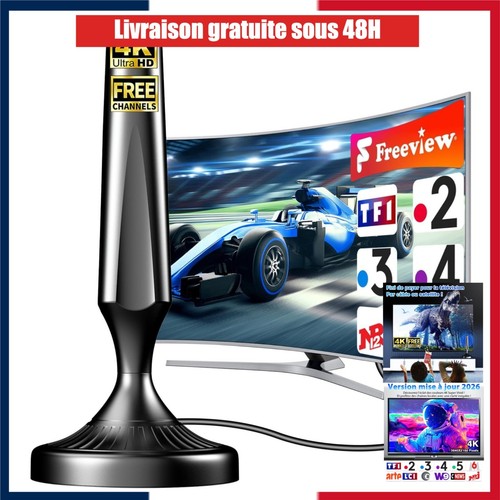 Antenne intérieure tnt hd - tnt,