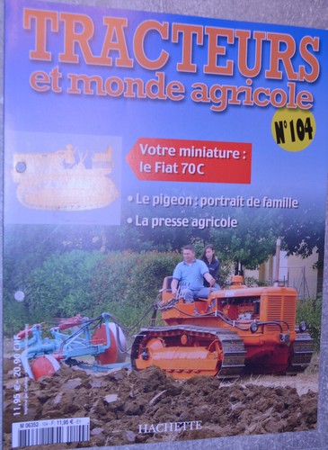 Fascicule tracteurs monde - tracteurs, et