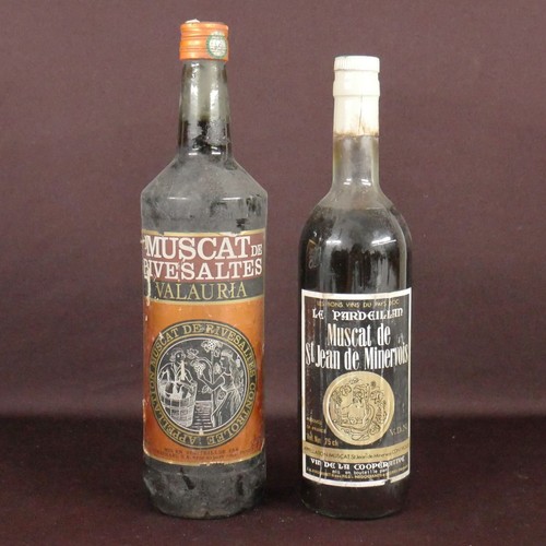 Lot bouteilles de muscat - lot,