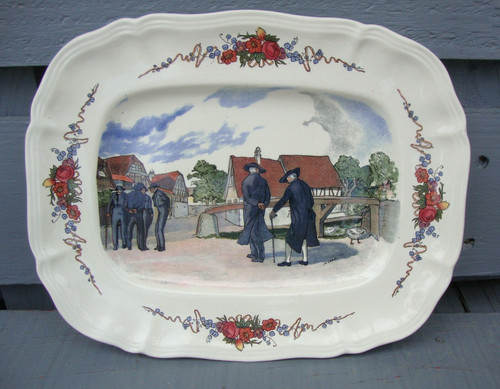 Ancien plat obernai - ancien,