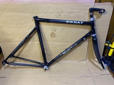 SWEAT Carbon Vintage Road Bike Track Frame Set 48cm USED F/S