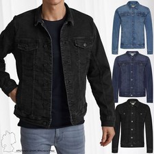 Veste jeans homme BLEND mode basique biker blouson vintage stone washed