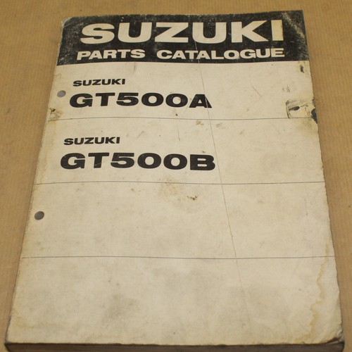 Parts list suzuki - list, 500