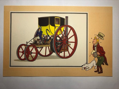 Herge tintin chromo voir - chromo,