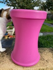 Tabouret rose TAM TAM  vintage