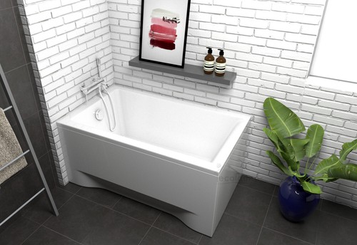 Baignoire rectangle capri - rectangle,