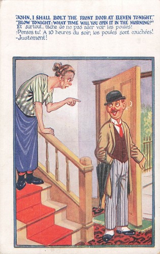 Illustree humour surtout - cp,