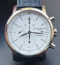 Baume Mercier Classima Chronograph Automatic Mens 42MM Watch Model 65533