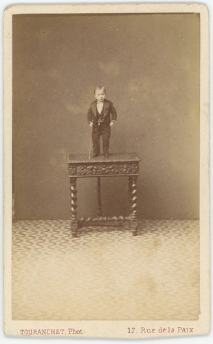 Cdv circa 1875 lilliputien - 1875-80.,