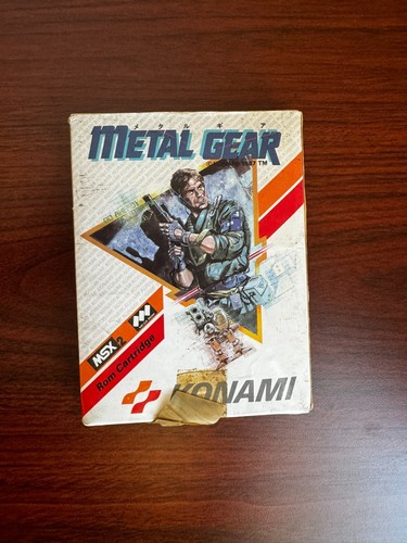Metal gear msx2 boite - metal,