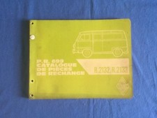 Catalogue pièces de rechange