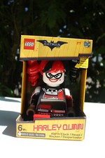 Lego Harley Quinn The Batman Movie Figure Alarm Clock