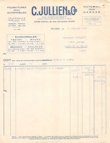 1937 fournitures pour - 1937,