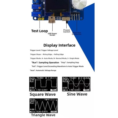 Kit oscilloscope électronique
