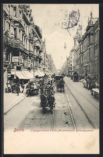 Carte postale berlin - carte, bureau