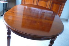 ANGERS : TABLE RONDE/OVALE LOUIS PHILIPPE MERISIER - Parfait Etat