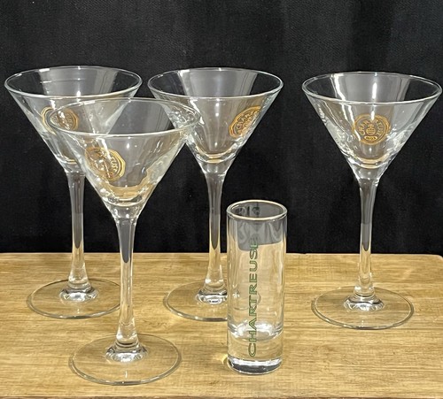 Verres cocktail chartreuse - 4,