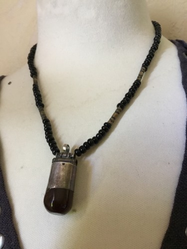 Collier ethnique argent - , et
