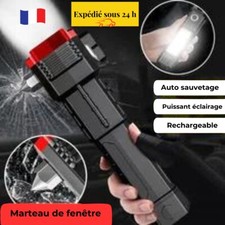 Lampe de poche, Torche, LED Ultra-puissante, Rechargeable, Urgence Sauvetage