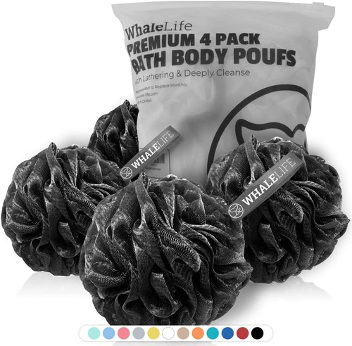 Shower puff bath sponge - puff,