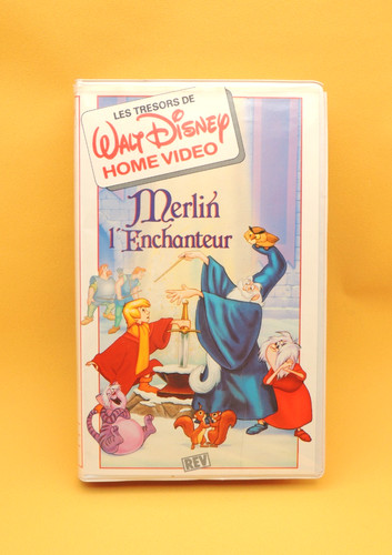Vhs merlin enchanteur - vhs, k7