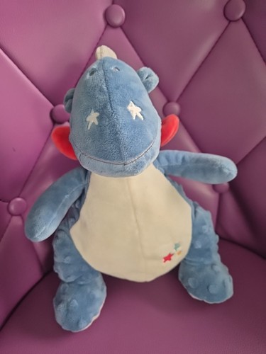 Doudou dragon bleu - doudou,