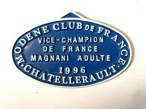 Aluminium plate concours - aluminium,