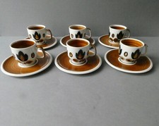 6 tasses signées Boch La